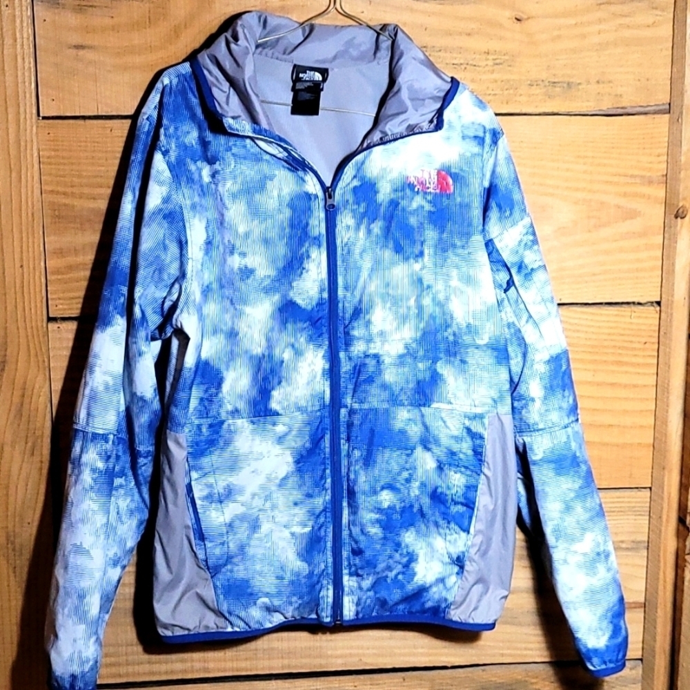 COPY - North Face* Wind Breaker*Sz S* Blue/White